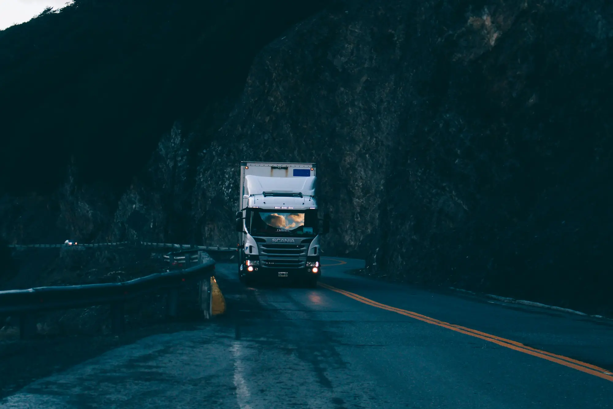 Modern freight elevator for logistics